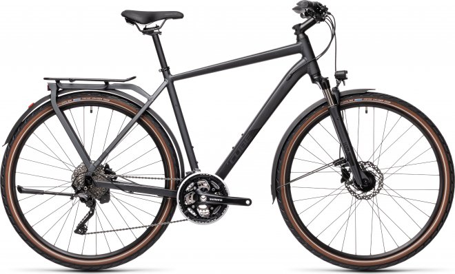 Велосипед Cube Kathmandu Pro (2021) Iridium/Black
