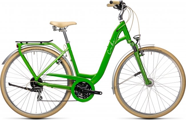 Велосипед Cube Ella Ride (2021) Applegreen/White