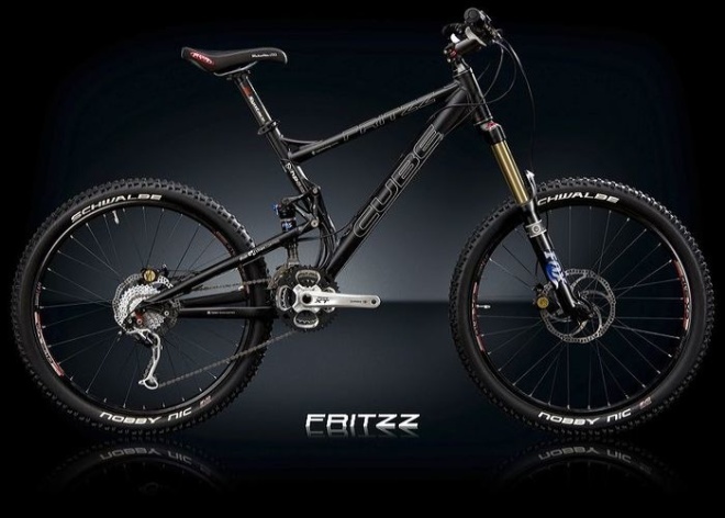 Велосипед Cube Fritzz K18 Black
