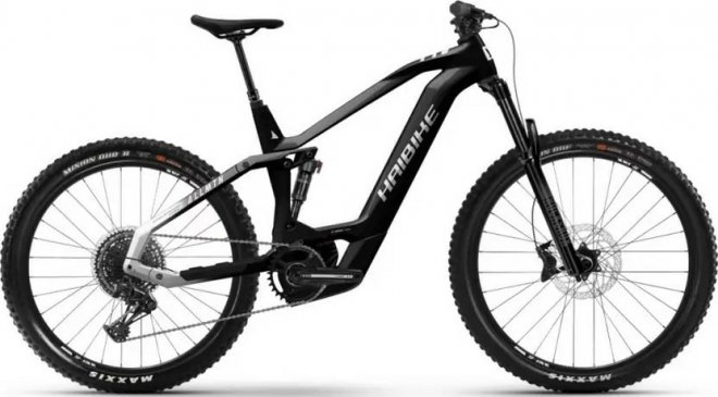 Велосипед Haibike AllMtn CF 8 (2022) Glossy Black/White
