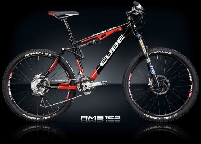 Двухподвес Cube AMS 125 K24 Black'n'Red