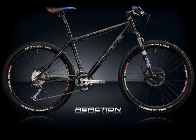 Горный велосипед Cube Reaction XT Black
