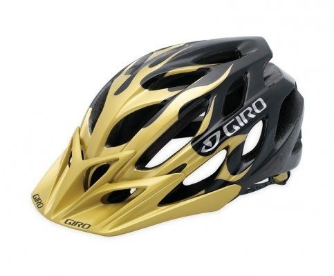 Шлем Giro E2, чёрно-золотистый