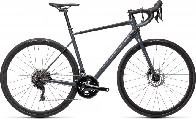 Велосипед Cube Attain SL (2021) Grey/Black