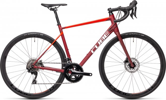 Велосипед Cube Attain SL (2021) Red