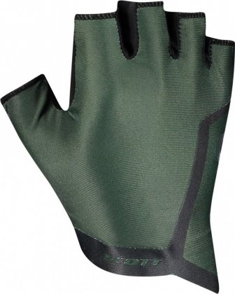 Перчатки с короткими пальцами Scott Perform Gel SF Glove, бледно-зелёные Smoked Green