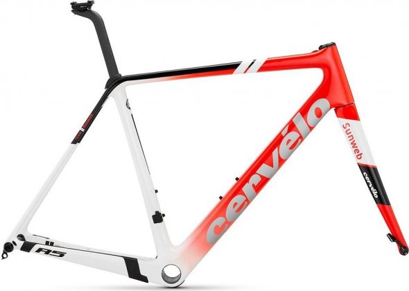 Фреймсет (рама и вилка) Cervelo R5 Disc Sunweb Red