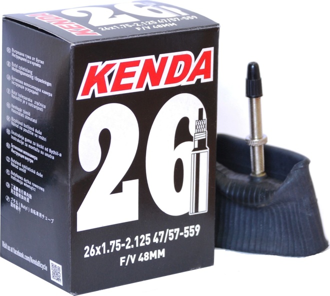 Камера Kenda Butyl bicycle tube 26x1.75/2.125 FV