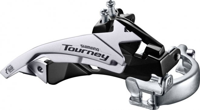 Переключатель скоростей передний Shimano Tourney FD-TY510-TS6, без упаковки