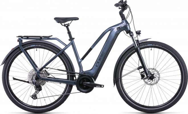 Велосипед Cube Touring Hybrid Pro 500 Trapeze (2022) Metallic Grey/Black