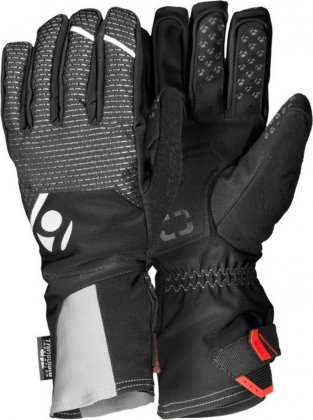 Термоперчатки Bontrager RXL Waterproof Softshell Glove, чёрные Black