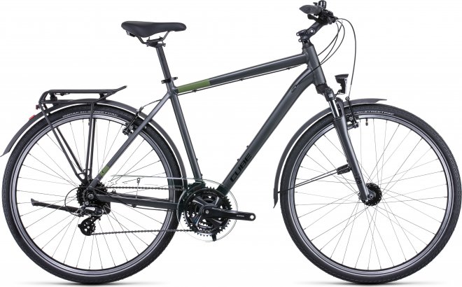 Велосипед Cube Touring (2022) Grey/Green