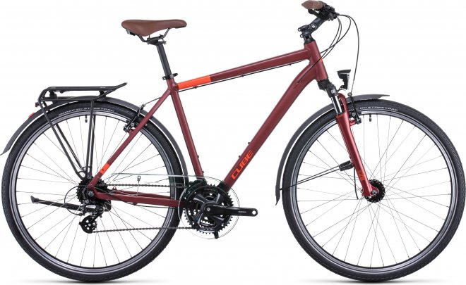 Велосипед Cube Touring (2022) Dark Red