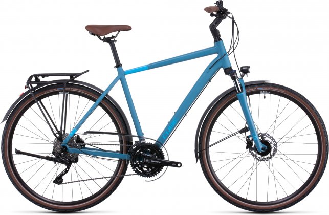 Велосипед Cube Touring EXC (2022) Sphere Blue/Blue