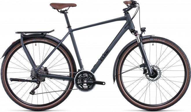 Велосипед Cube Kathmandu Pro (2022) Iridium/Black