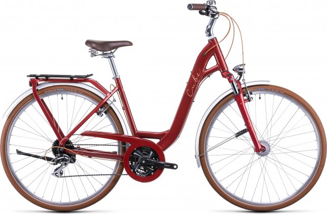 Велосипед Cube Ella Ride (2022) Auburn/Salmon