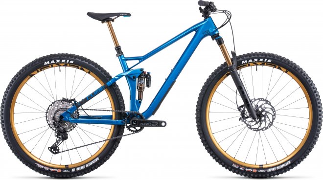 Велосипед Cube Stereo 120 HPC EX 29 (2022) Metallic Blue