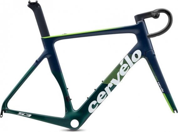 Фреймсет (рама и вилка) Cervelo S3 LTD Emerald Green