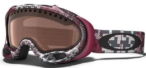 Маска горнолыжная Oakley A-Frame Buffalo Plaid Crimson