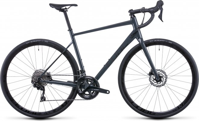 Велосипед Cube Attain SL (2022) Grey/Black