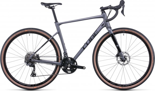 Велосипед Cube Nuroad Race (2022) Grey/Black