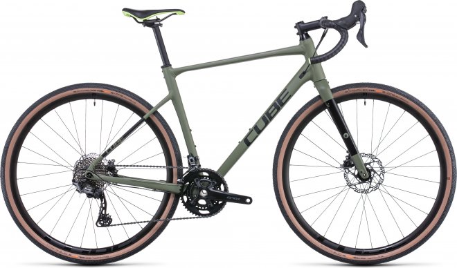 Велосипед Cube Nuroad Race (2022) Olive/Black