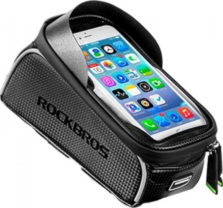 Сумка на раму RockBros Bike Frame Bag Touchscreen for Cell Phone up to 6.5 Inch