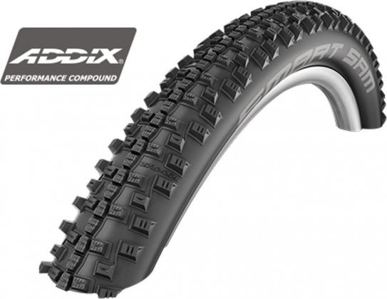 Покрышка Schwalbe Smart Sam 24x2.35 (60-507), Wired, Addix, Performance