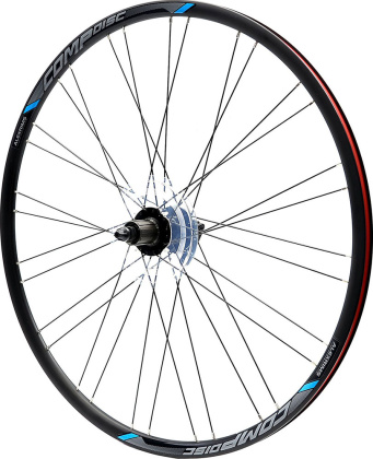 Колесо заднее Merida Comp 22 Disc 10S, синие элементы Blue