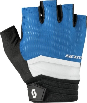 Перчатки с короткими пальцами Scott Perform, сине-белые Blue/White