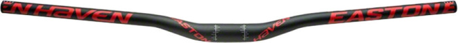 Руль Easton Haven HB, подъём 20 мм Low Riser (LO), диаметр 31.8 мм, ширина 740 мм, чёрно-красный