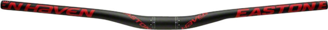 Руль Easton Haven Carbon HB, подъём 20 мм Low Riser (LO), диаметр 31.8 мм, ширина 740 мм, красный