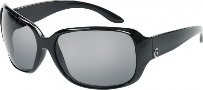 Очки солнцезащитные Scott Octave Sunglasses, чёрно-серые Black/Grey Polarized