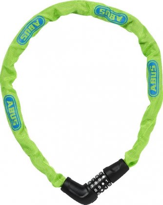Замок цепной кодовый ABUS Steel-O-Chain™ 5805C/75 Lime Lime