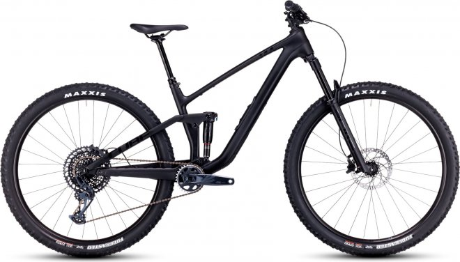 Велосипед Cube Stereo ONE44 C:62 Pro 29 (2023) Carbon Black