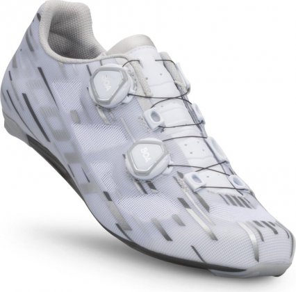 Велотуфли Scott Road Vertec Vent BOA® Shoe, бело-серебристая White/Silver