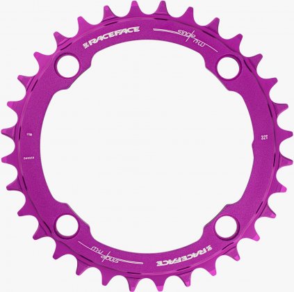 Звезда передняя Race Face 1x Chainring 104 BCD - NW 32T, пурпурная Purple
