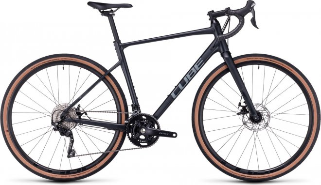 Велосипед Cube Nuroad Pro (2023) Metal Black/Grey