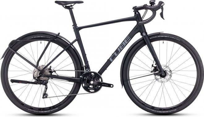 Велосипед Cube Nuroad Pro FE (2023) Metal Black/Grey