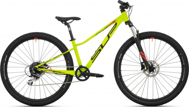 Велосипед Superior Racer XC 27 DB (2022) Matte Lime/Red