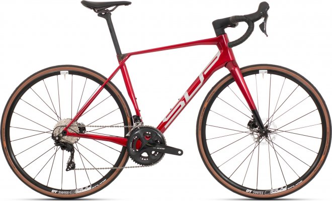 Велосипед Superior X-Road Team Elite (2022) Glossy Dark Red/Hologram Chrome