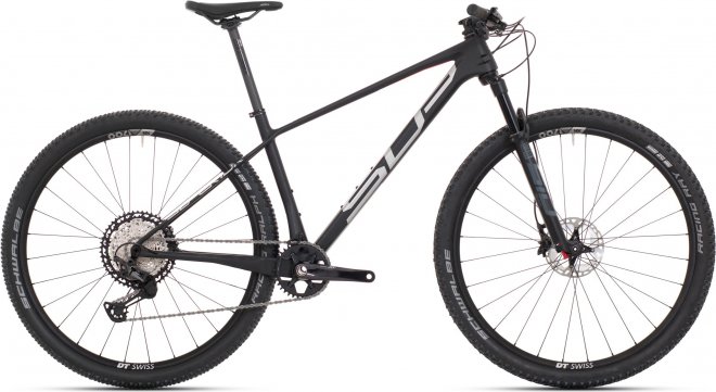 Велосипед Superior Team 29 Elite (2022) Matte Carbon/Chrome/Team Red