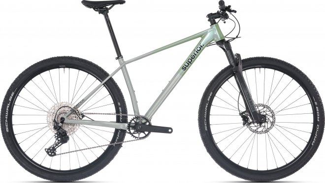 Велосипед Superior XP 6.1 (2024) Glossy Rainbow Green