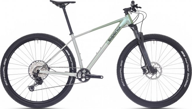 Велосипед Superior XP 6.6 (2024) Glossy Rainbow Green