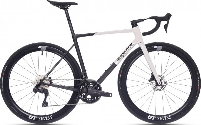Велосипед Superior RR 9.8 (2025) Matte Carbon/White