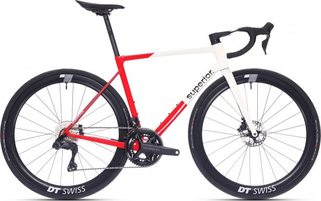 Велосипед Superior RR 9.8 (2025) Glossy Red/White