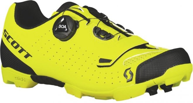 Велообувь Scott MTB Future Pro Shoe, жёлтая Yellow/Black
