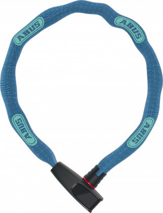 Замок цепной на ключе ABUS Catena 6806K/75 Neon Blue, сине-голубой Neon Blue