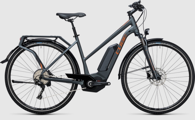 Велосипед Cube Touring Hybrid EXC 400 Trapeze (2017)