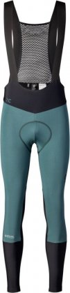 Рейтузы с лямками Scott RC Pro GTX +++ LTD Bib Tights, чёрно-бирюзовые Black/Aruba Green